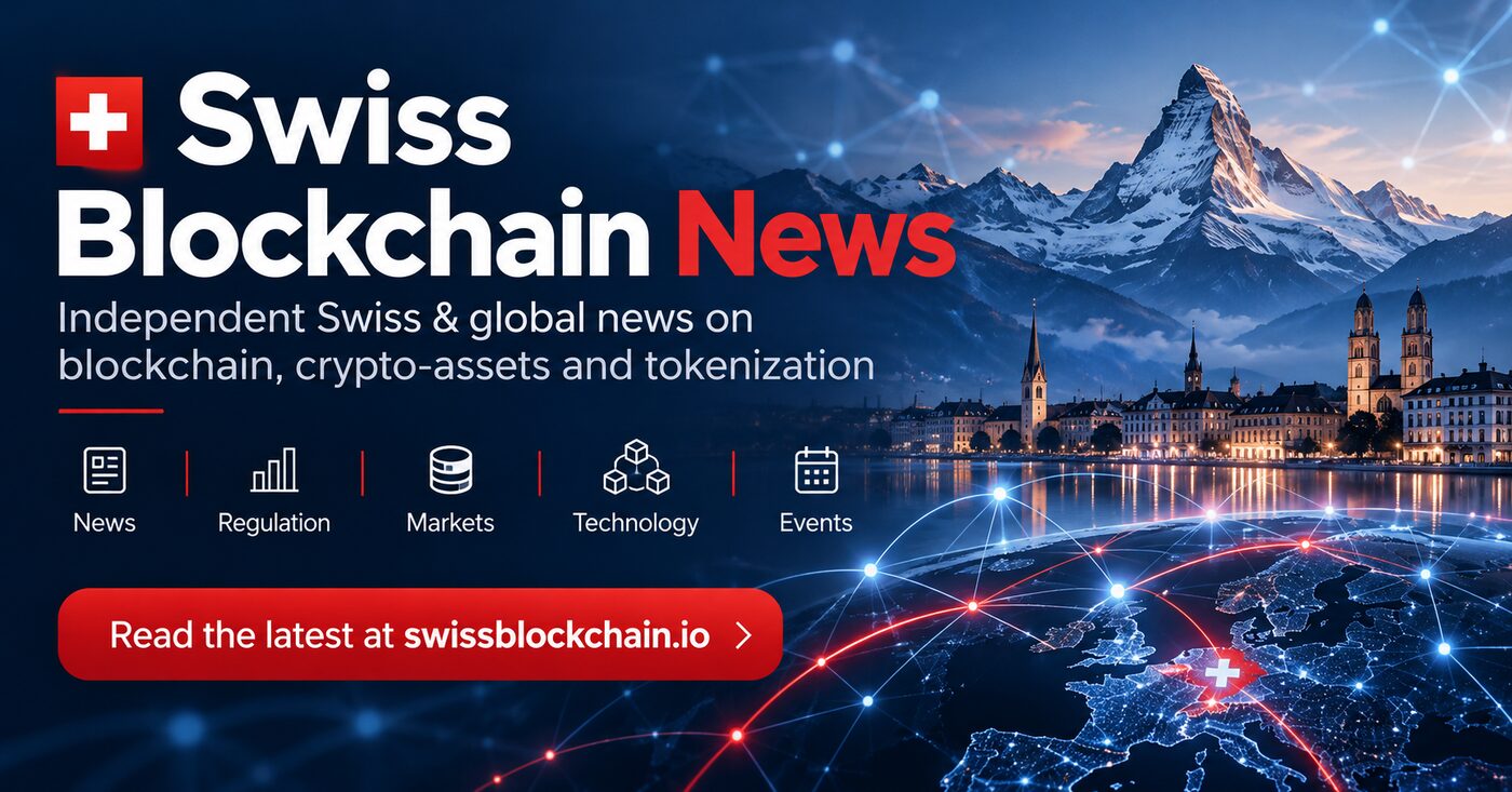 Swiss Blockchain News — independent Swiss and global news on blockchain, crypto-assets and tokenization
